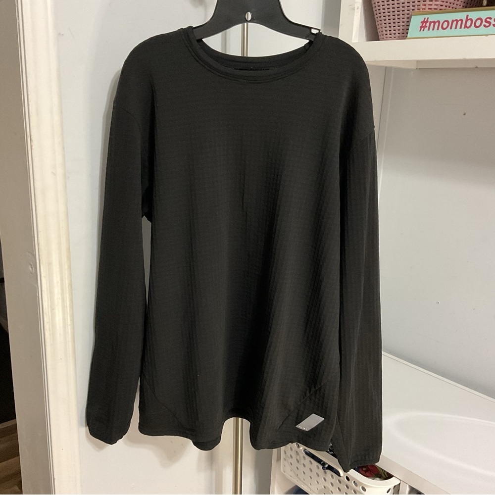 Zara Athletic Black Sweatshirt Size XL